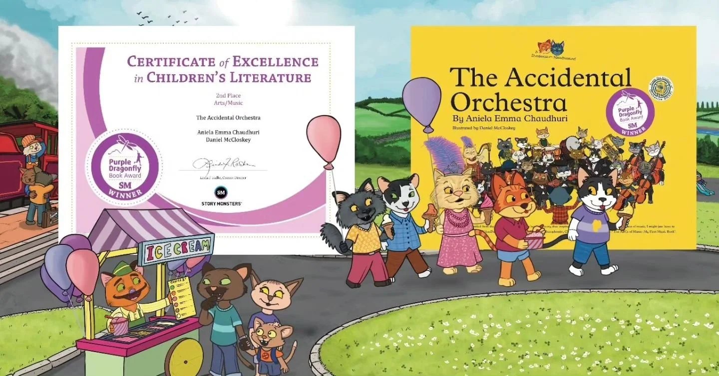 'The Accidental Orchestra' storybook wins award!