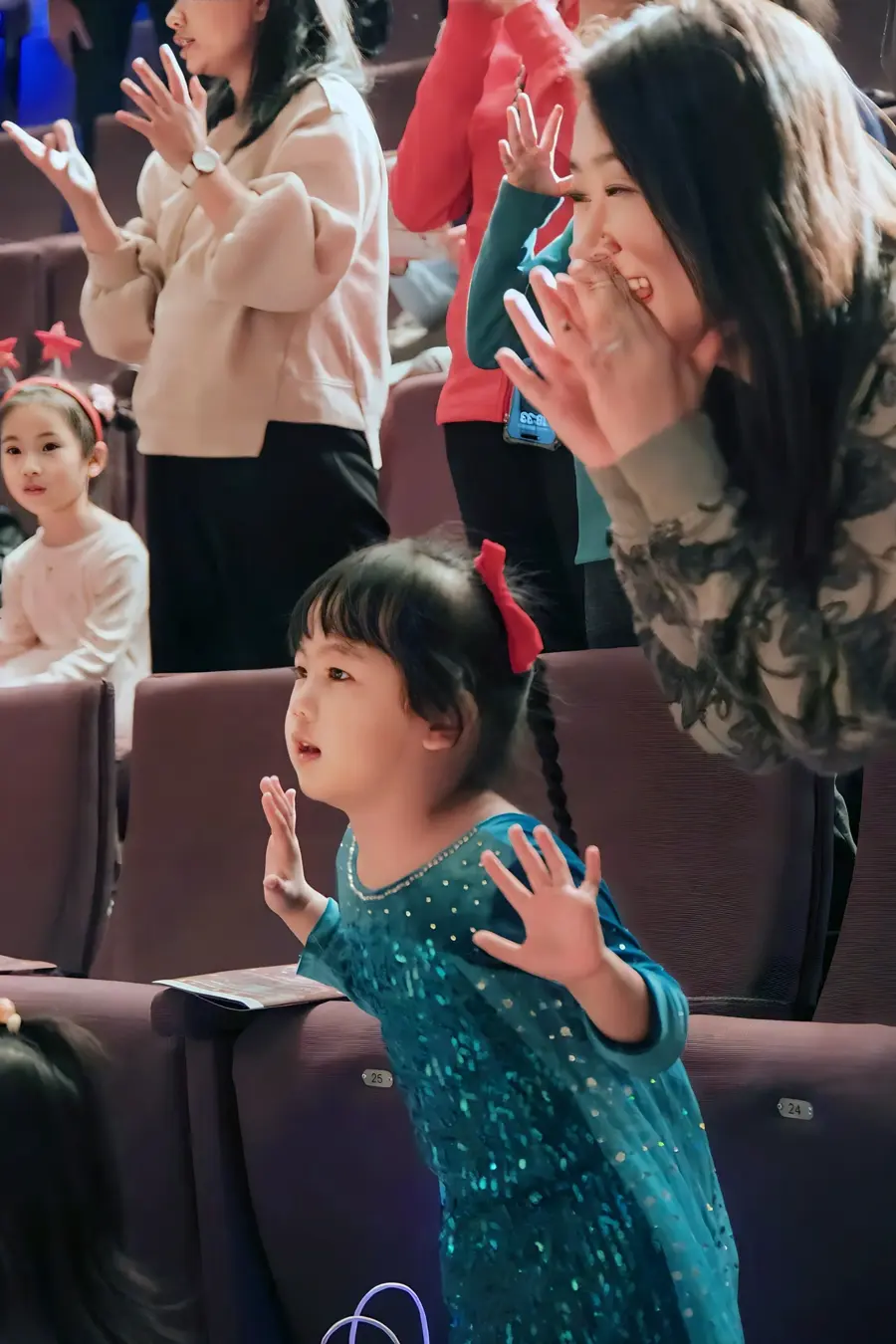 Audience enjoying a live music performance