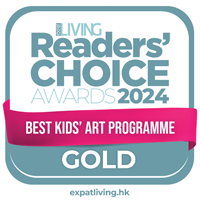 Expat Living Readers' Choice Awards 2024 badge: Best Kids' Art Programme, Gold